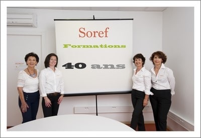 SOREF :40 ans, remerciements et histoire